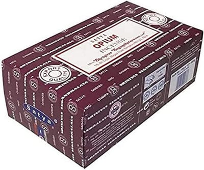 Handgerolde Masala Dhoop Wierookstokjes met Opiumgeur - 15 gram