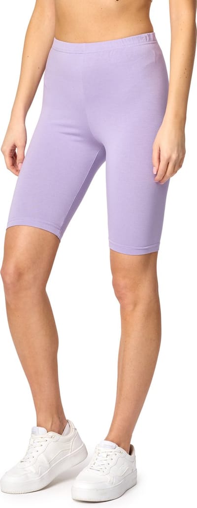 Bellivalini BLV-BLV50-149-LE Dames Leggings - Sport - Vrijetijdsbroek - Kort - Viscose - Sporbroek - Yogabroek - Lichtviolet - XS