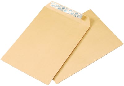 GPV akte-envelop, C5, 16,2 x 22,9 cm, zonder venster, zelfklevend, bruin, 500 st.