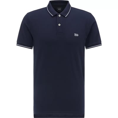 Lee PIQUE POLO - NAVY - Mannen - Maat L