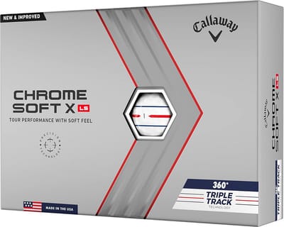Golfballen Chrome Soft X LS voor optimale prestaties