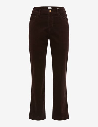Brax Dames Jeans  Style MAY S BRUNETTE, donkerbruin, maat 36