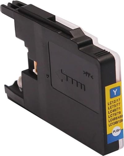 ABC huismerk inkt cartridge geschikt voor Brother LC-1220Y LC-1240Y LC-1280XL geel voor DCP-J525W DCP-J725DW DCP-J925DW MFC-J430W MFC-J625DW MFC-J825DW MFC-J835DW MFC-J5910DW MFC-J6510DW MFC-J6710DW