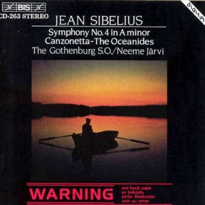 Gothenburg Symphony Orchestra, Neeme Järvi - Sibelius: (Compl.Ed. 12), Symphony No.4 (CD)