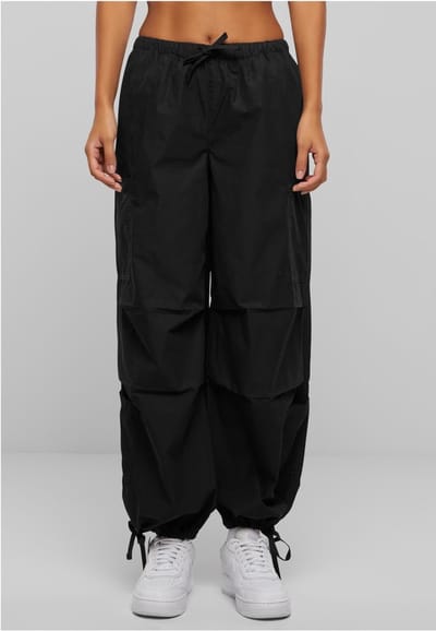Urban Classics - Cotton Parashute Cargobroek - XXL - Zwart