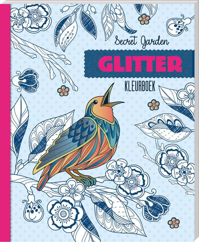 Glitter kleurboek - Secret Garden