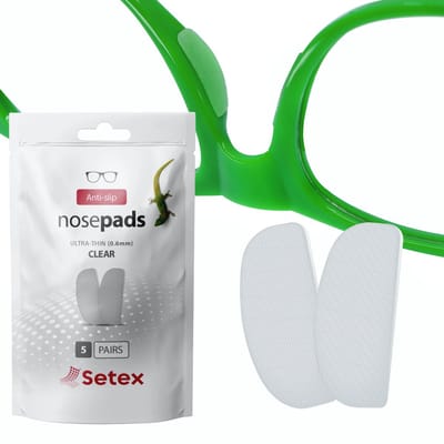 Setex anti-slip neuspad ultra-dun 0.6mm | transparant | 5 paar
