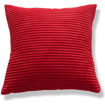 Nordic Kussenhoezen Superzachte Gestreepte Fluwelen Corduroy Decoratieve Kussenhoes Voor Bank 45x45cm Decoratieve Kussensloop 450mm*450mm