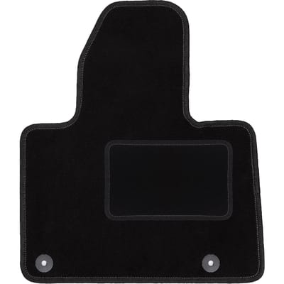 Chauffeursmat zwart voor: Citroen C5 III X7 liftback, sedan, stationwagen, tourer (2008-2017)