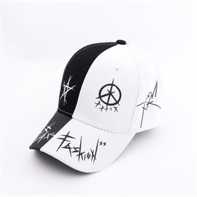 Lente/Zomer Heren en Dames Baseballpetten Hip Hop Zonneklep Veelzijdig Zwart Casual Zon Eendensnavel Pet black