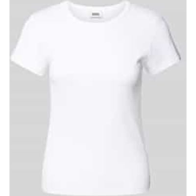 Slim fit T-shirt met ronde hals, model 'KOALE'