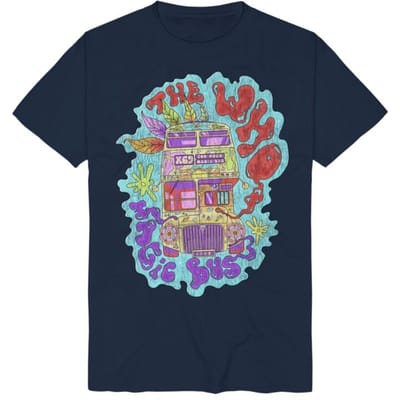 The Who T-shirt - Too Much Magic Bus - S tot XXL - voor Mannen - navy