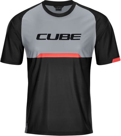 Cube Edge Korte Mouwen Fietsshirt Zwart M Man
