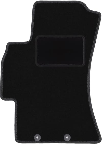 Bestuurdersmat zwart voor: Subaru Forester III SUV (2008-2013)