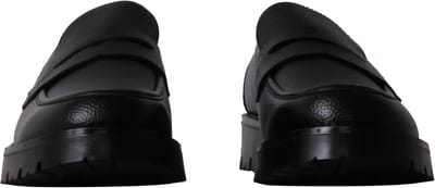 Lage leren mocassin