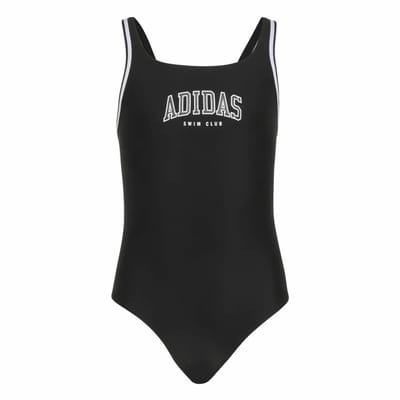 Adidas Collegiate Colorblock Zwemkleding Zwart 11-12 Years Meisje