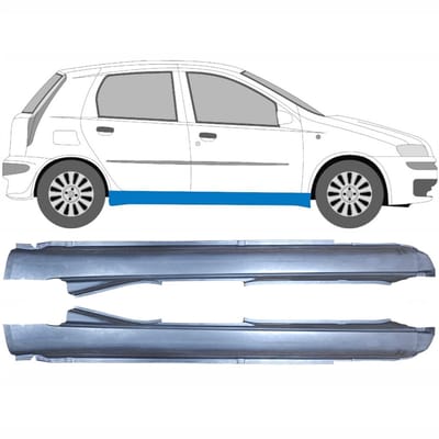 Volledige dorpel voor Fiat Punto II 1999-2010 / Links + Rechts / Set