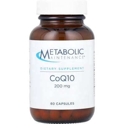 Metabolic Maintenance, CoQ10, 200mg, 60 capsules