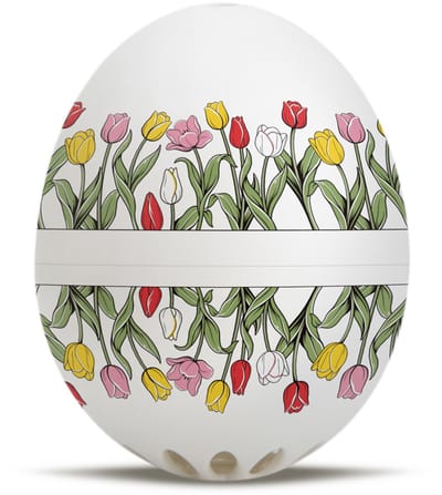 Brainstream Tulpen PiepEi – Eierwekker voor Zachte, Medium en Harde Eieren – Met Melodieën – Cadeau voor Kookliefhebbers