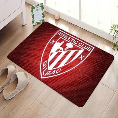 Athletic Club De Bilbao Nieuwigheid Entree Deurmat Scandinavische Stijl Slaapkamer Woonkamer Deurmat Huis Balkon Antislip Mat 40x60 cm gray