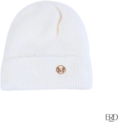 BRD Winter® | Witte Wollen Muts | Elegante Dames Wintermuts wit