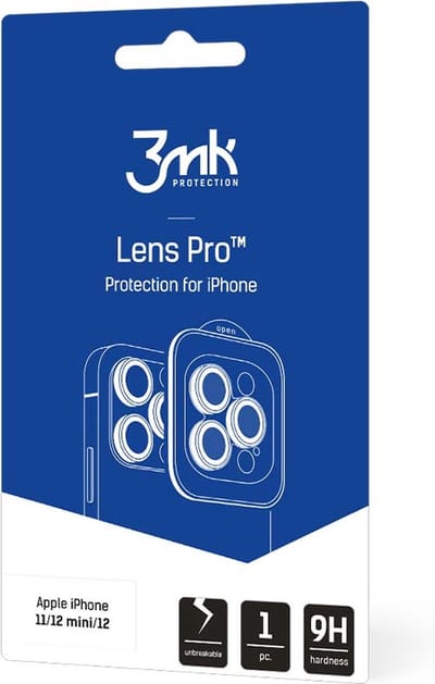 Apple iPhone 14 Plus - 3mk Lens Protection Pro Sierra Blue