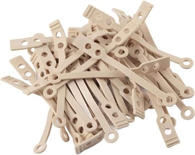 UEAVOID Set van 50 stuks permanente krulspelden, elastisch, kappersgereedschap, voor vrouwen, meisjes, goede dikte, goede grip, zeer goede elasticiteit