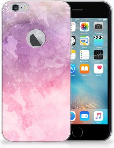 Hoesje maken Apple iPhone 6 Plus | 6s Plus Pink Purple Paint