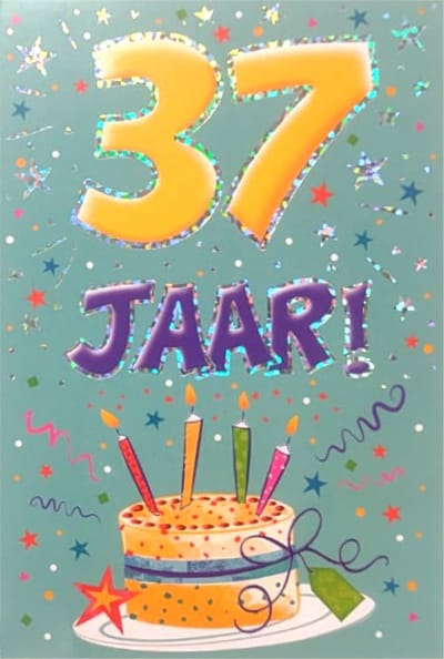 Kaart - That funny age - 37 jaar - AT1033-D