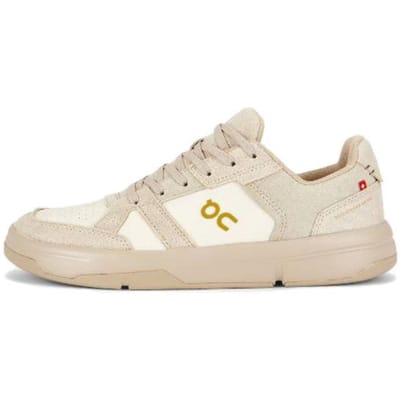 On The Roger Clubhouse Ace Comfortabele Ademende Casual Hardloopschoenen Heren sneaker Beige 3MF30814653 43 white