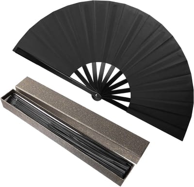 Vouwbare Chinese Tai Chi Handfan - Ideaal voor Dans, Cosplay, Bruiloften en Feestdecoraties - Perfect als Verjaardagscadeau