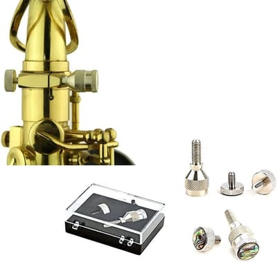 Saxofoon nek schroeven 5mm - Stalen schroef - Eenvoudig te installeren - Geschikt voor alt, tenor en sopraan - ShopVlot