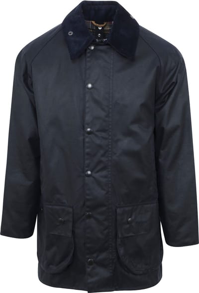 Barbour Waxjas Beaufort Donkerblauw - Maat 48 - Heren - Outdoor jassen