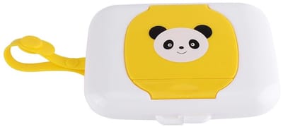 Dailygoods- Tissuedoos Houder - Dispenser voor Papieren Doekjes - Voor Vochtige Doekjes - Voor Outdoor/Reizen - Afmetingen 16,4 x 11,7 x 3 cm - Lichtgewicht 110 g - Doekjeshouder