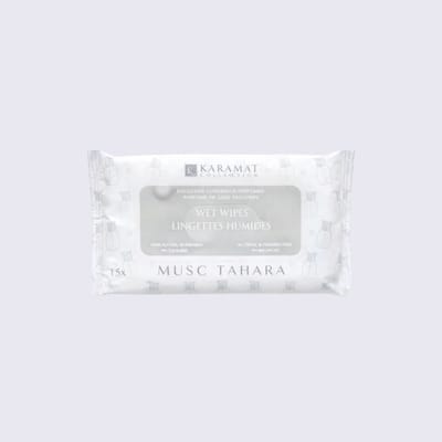 Musc Tahara Wet Wipes, Pocket Size Reinigingsdoekjes | Karamat (1st)