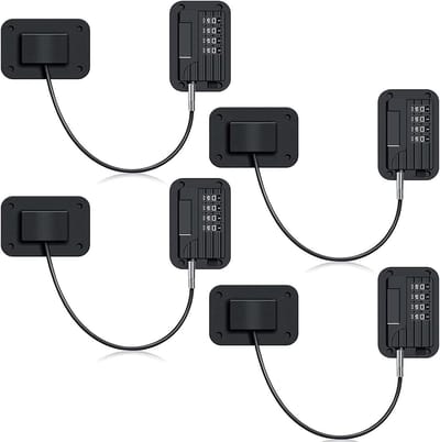 Solidchoice - 4 Stuks Koelkast Veiligheidsloten voor Kinderen