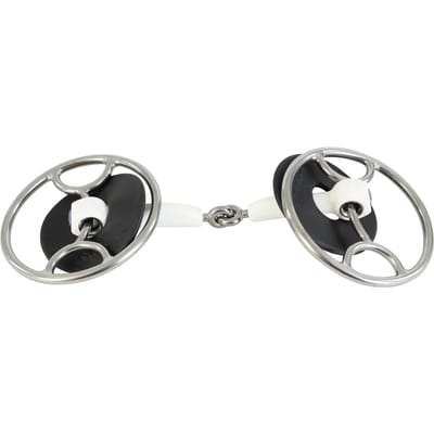 Mors 2 ringen voor paard articulé Trust Inno Sense Swivel
