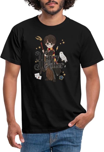 Harry Potter Onderdelen T-Shirt Heren
