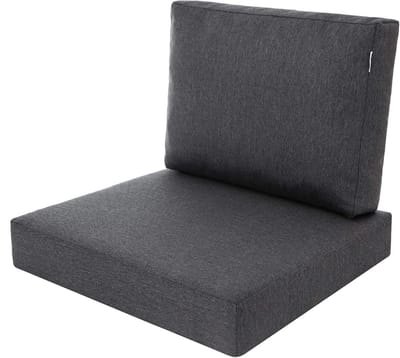 Set Zitkussens en Rugkussens voor Rotan en Riet Stoelen - Geschikt voor Buiten