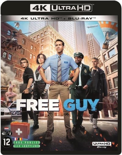 Free Guy (4K Ultra HD Blu-ray) (Import geen NL ondertiteling)