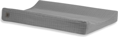 Jollein Aankleedkussenhoes Wrinkled 50x70cm - Storm Grey