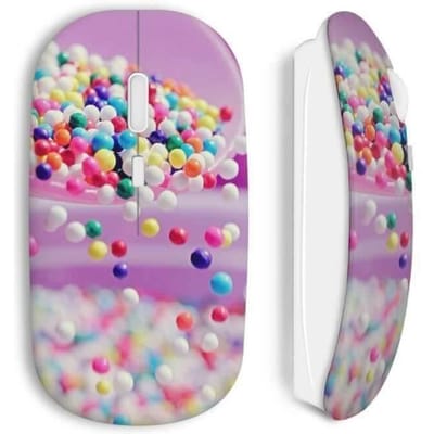 Souris Sans Fil - Colorful - Candy Ball - Multicolore - USB - Optique