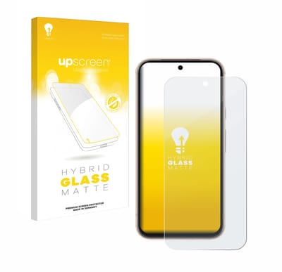 upscreen - Screenprotector voor Google Pixel 8a - Folie Beschermfolie Beschermglas matte
