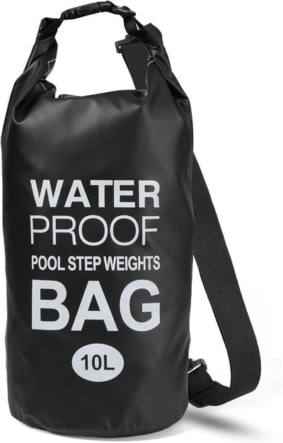 Waterdichte Dry Bag - Strandtas Droog - Watersport Bescherming - Volledig Waterdicht - 10 Liter - Zwart
