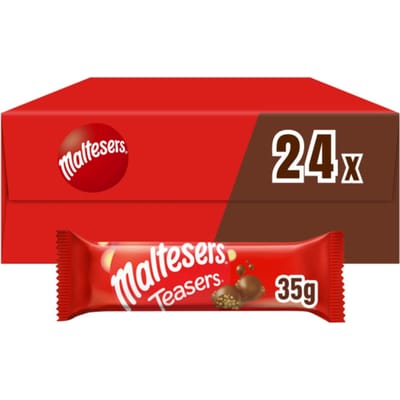 Chocolade Maltesers teaser reep doos 24 stuks
