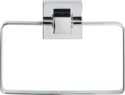 Wenko Handdoekring Vacuum-loc 18,5 X 14 Cm Rvs Zilver