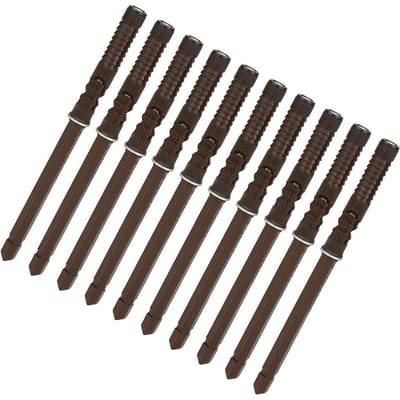 10 stuks 10x100 Verborgen Wandplank Ondersteuning Plankrek Bevestigingsbeugels Kit Accessoire