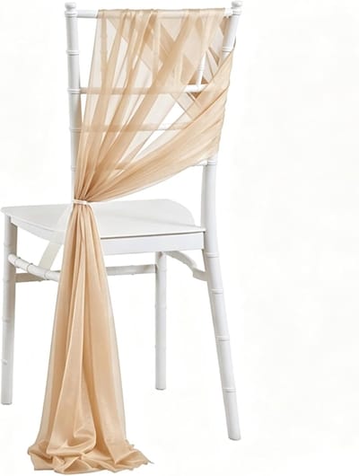 Tule stof - Decoratieve stof - Feestdecoratie maken - Zacht en lichtgewicht - 20 x 275 cm - Goud