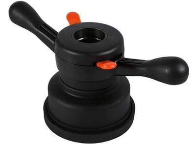 Wielbalancer Snelspanmoer - Bandenwissel Gereedschap - Banden Balanceren - Snelsluitende Schroefdraad - M40x4 - Zwart