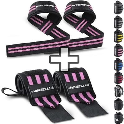 Lifting Straps en Polsbandages voor Fitness en Krachttraining - Gewichtheffen Accessoires